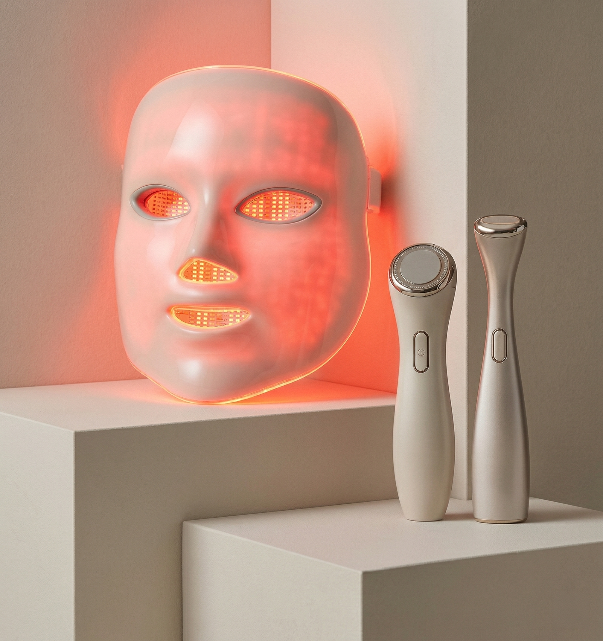 Re:store LED therapy mask and beauty devices